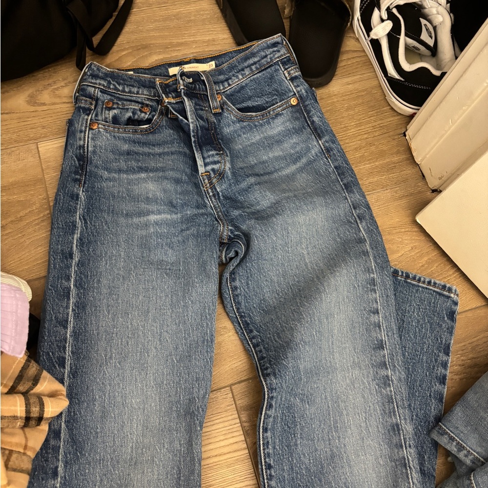levi’s straight Classic Blue Denim Jeans